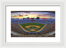 Load image into Gallery viewer, Arlington Stadium 1985 - Framed Print
