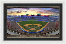 Load image into Gallery viewer, Arlington Stadium 1985 - Framed Print
