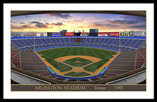 Load image into Gallery viewer, Arlington Stadium 1985 - Framed Print
