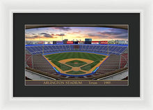 Load image into Gallery viewer, Arlington Stadium 1985 - Framed Print
