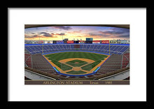 Load image into Gallery viewer, Arlington Stadium 1985 - Framed Print
