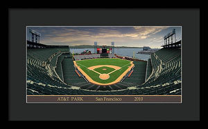 ATT Park 2010 - Framed Print