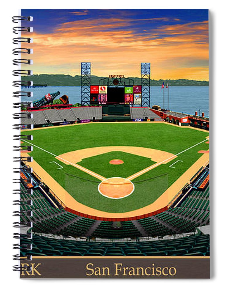 ATT Park 2010 - Spiral Notebook