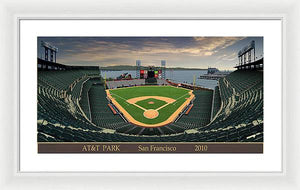 ATT Park 2010 - Framed Print