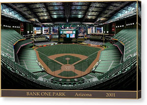 Bank One Park 2001 - Canvas Print