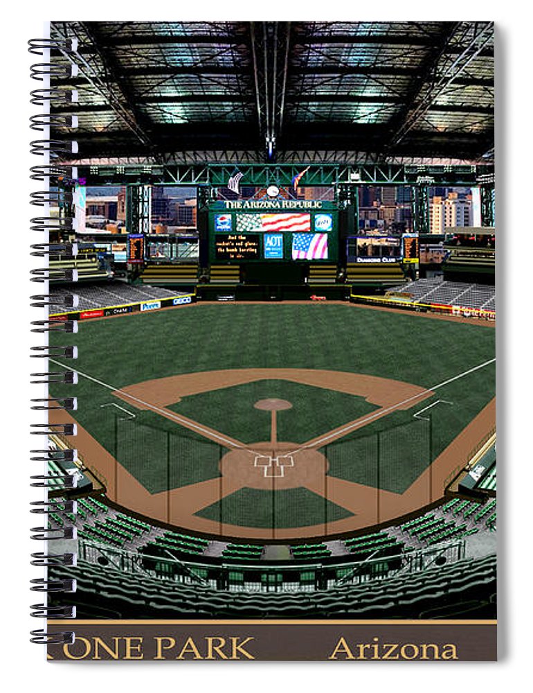 Bank One Park 2001 - Spiral Notebook