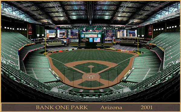 Bank One Park 2001 - Art Print
