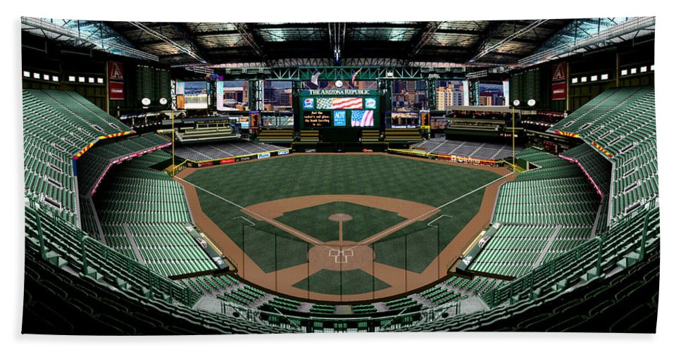 Bank One Park 2001 - Bath Towel