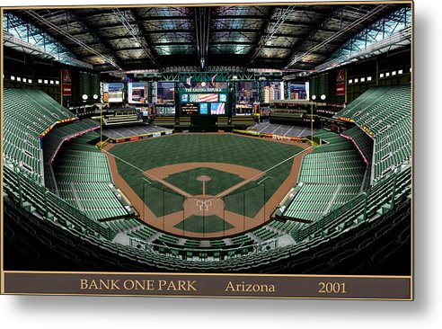 Bank One Park 2001 - Metal Print