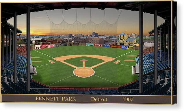 Bennett Park 1907 - Canvas Print