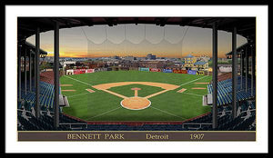 Bennett Park 1907 - Framed Print