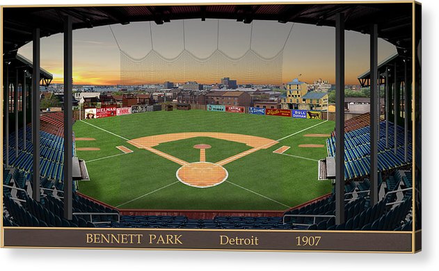 Bennett Park 1907 - Acrylic Print