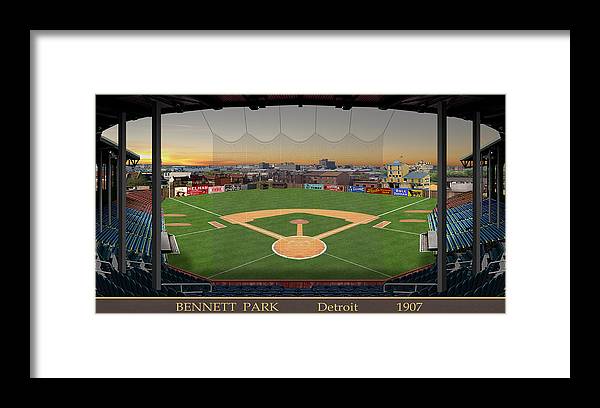 Bennett Park 1907 - Framed Print