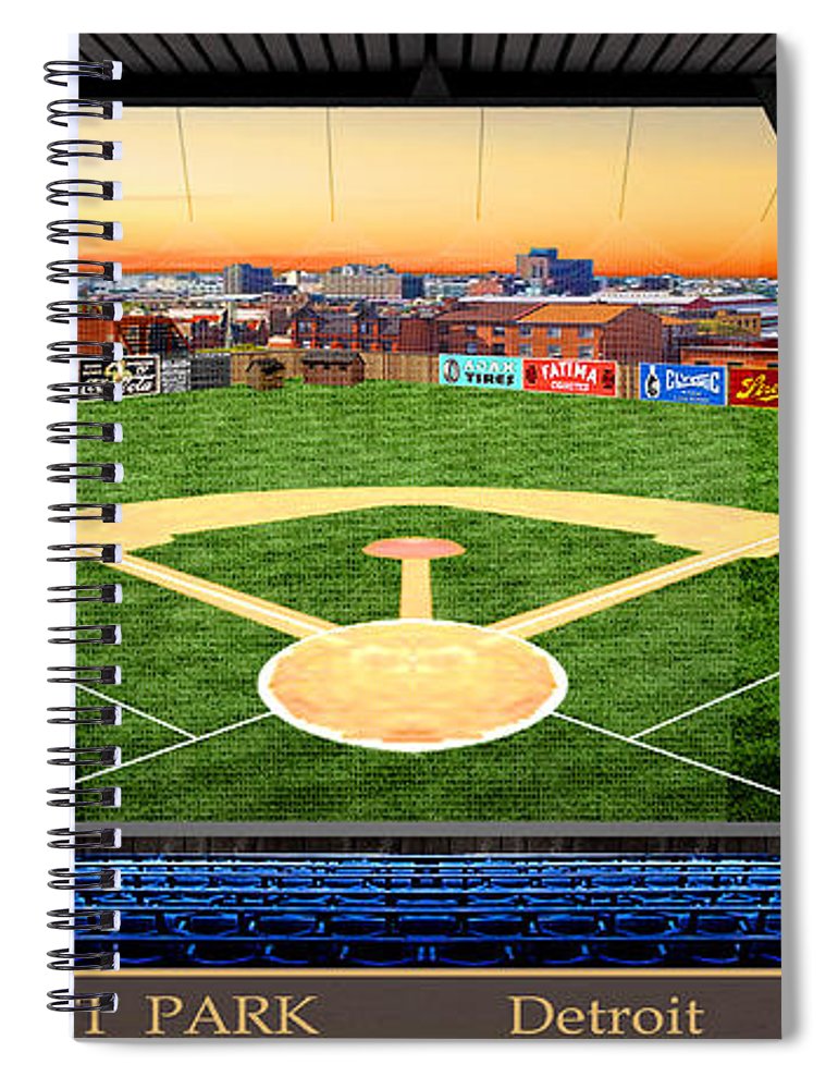 Bennett Park 1907 - Spiral Notebook