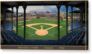 Bennett Park 1910 - Canvas Print