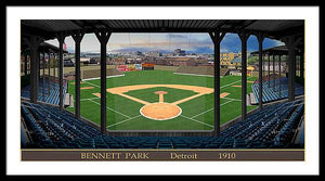 Bennett Park 1910 - Framed Print