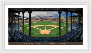 Bennett Park 1910 - Framed Print