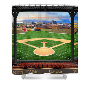 Bennett Park 1910 - Shower Curtain