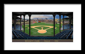 Bennett Park 1910 - Framed Print