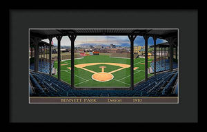 Bennett Park 1910 - Framed Print