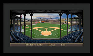 Bennett Park 1910 - Framed Print