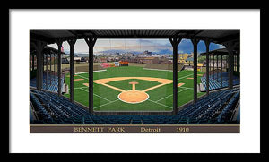 Bennett Park 1910 - Framed Print