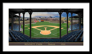 Bennett Park 1910 - Framed Print