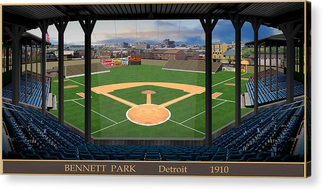 Bennett Park 1910 - Acrylic Print