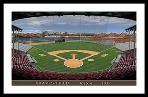 Braves Field 1915 - Framed Print