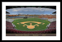 Load image into Gallery viewer, Braves Field 1915 - Framed Print
