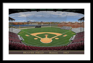 Braves Field 1915 - Framed Print