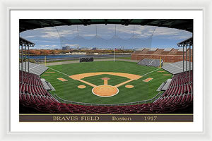 Braves Field 1915 - Framed Print