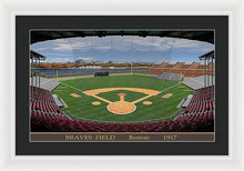 Load image into Gallery viewer, Braves Field 1915 - Framed Print
