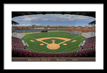 Load image into Gallery viewer, Braves Field 1915 - Framed Print
