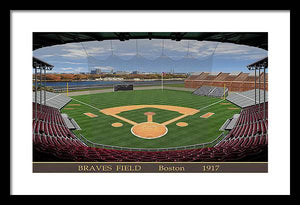 Braves Field 1915 - Framed Print