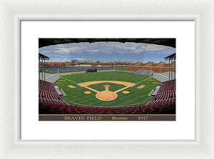 Braves Field 1915 - Framed Print