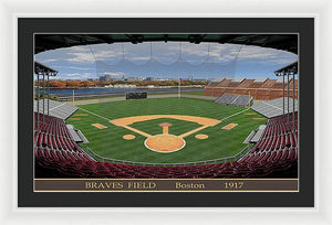 Braves Field 1915 - Framed Print