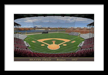 Load image into Gallery viewer, Braves Field 1915 - Framed Print
