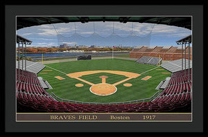 Braves Field 1915 - Framed Print