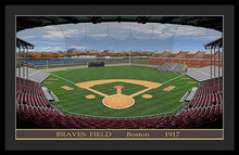 Load image into Gallery viewer, Braves Field 1915 - Framed Print
