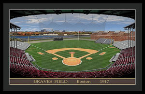 Braves Field 1915 - Framed Print