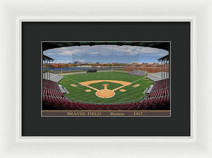 Braves Field 1915 - Framed Print