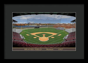 Braves Field 1915 - Framed Print