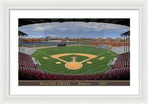 Braves Field 1915 - Framed Print