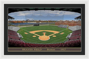 Braves Field 1915 - Framed Print