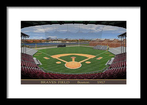 Braves Field 1915 - Framed Print