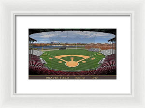 Braves Field 1915 - Framed Print