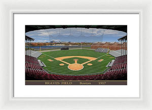 Braves Field 1915 - Framed Print