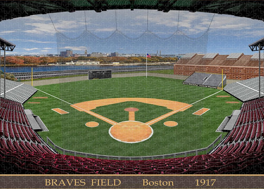 Braves Field 1915 - Puzzle – classicballpark.com