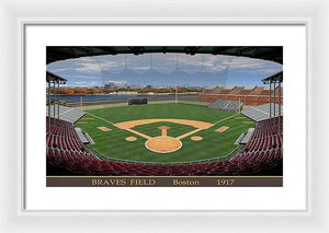 Braves Field 1915 - Framed Print